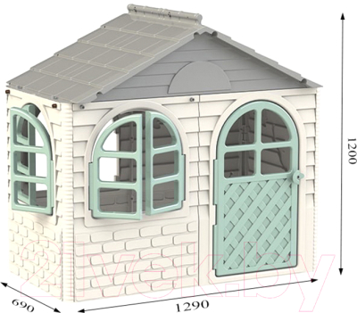 Домик для детской площадки Doloni 02550/15