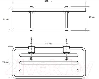 Мыльница Bemeta Cytro 146208396