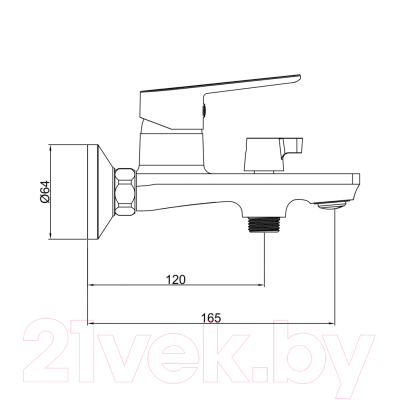 Смеситель Gross Aqua Dyno 2105285C