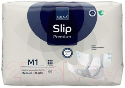Подгузники для взрослых Abena Slip M1 Premium - фото