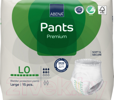 Подгузники для взрослых Abena Pants L0 Premium - фото