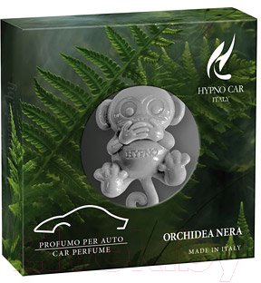 Ароматизатор автомобильный Hypno Casa Car Perfume Monkeys Orchidea Nera - фото