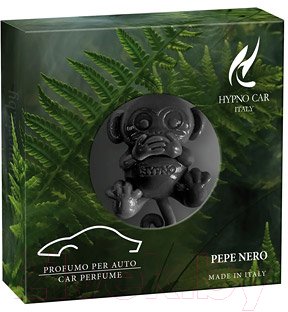 Ароматизатор автомобильный Hypno Casa Car Perfume Monkeys Pepe Nero - фото