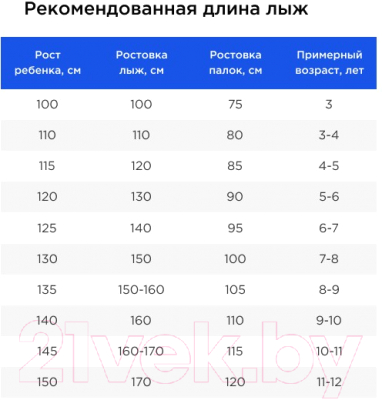 Комплект беговых лыж Nordway 24UZ4HYKVB / 116719-3M