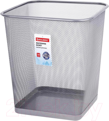 Корзина для бумаг Brauberg Germanium / 237976