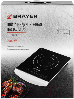 Электрическая настольная плита Brayer BR2801
