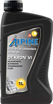 Трансмиссионное масло ALPINE ATF Dexron VI / 0100691 - фото
