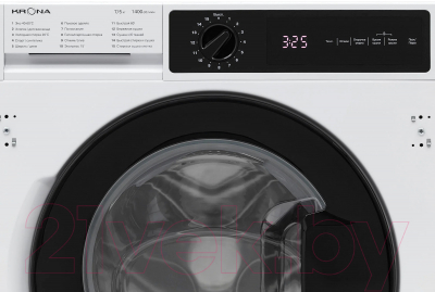 Стирально-сушильная машина встраиваемая Krona Darre 1400 7/5K / КА-00005531 