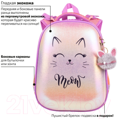 Школьный рюкзак Brauberg Shiny. Cheerful / 270697