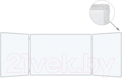 Магнитно-маркерная доска Brauberg 238035