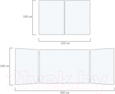 Магнитно-маркерная доска Brauberg 238035