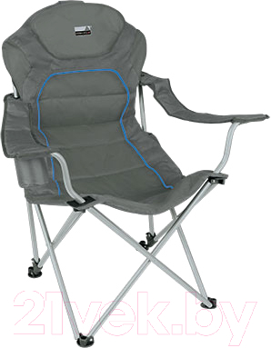 Кресло складное High Peak Alicante / 44117 (темно-серый/голубой) - фото