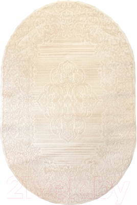 Коврик Felis Carpet Palmera 0337A-KREM-OVAL - фото