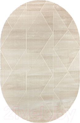 Ковер Felis Carpet Palmera 0132A-BEJ-OVAL - фото