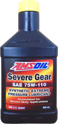 Трансмиссионное масло Amsoil Synthetic 75W110 Gear Lube / SVTQT - фото
