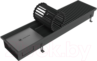 Конвектор внутрипольный Новатерм НТ-В-11/40/140 (черный) - фото