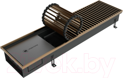 Конвектор внутрипольный Новатерм НТ-В-14/20/140 (шампань) - фото