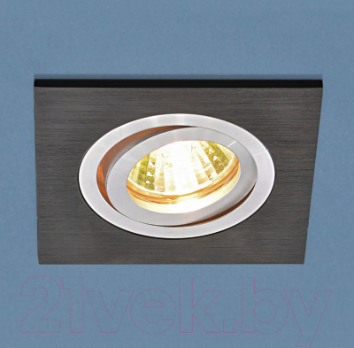 Точечный светильник Elektrostandard 1051/1 BK - фото