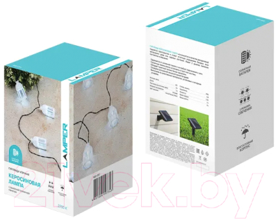 Садовая гирлянда Lamper Каскад керосиновых ламп 602-251