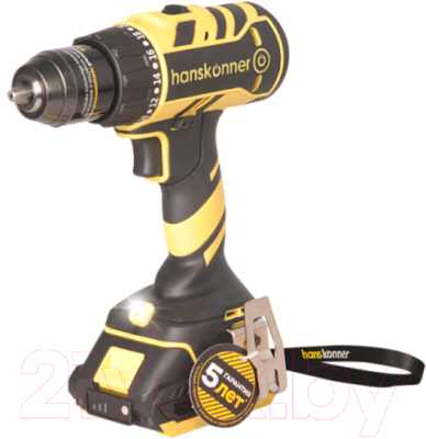 Аккумуляторная дрель-шуруповерт Hanskonner HCD1865 - фото
