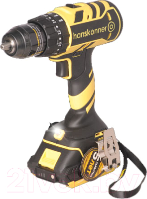 Аккумуляторная дрель-шуруповерт Hanskonner HCD1865I