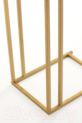 Приставной столик РасГар Престиж (черный/золотой)