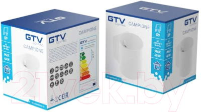 Бра GTV Campione II OS-CAMD40WG9OK-00