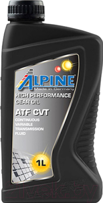 Трансмиссионное масло ALPINE ATF CVT / 0101611 - фото