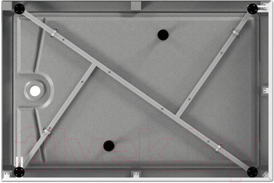 Душевой поддон МетаКам Universal Pro N 120x80 / АПS_014441