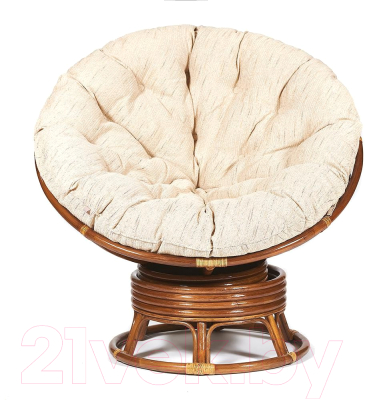 Кресло-качалка Tetchair Papasan W 23/01 B с подушкой