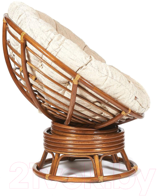 Кресло-качалка Tetchair Papasan W 23/01 B с подушкой