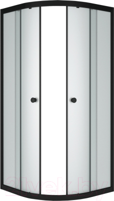 Душевой уголок МетаКам Classic Black 90x90 / ШПS_013571 - фото