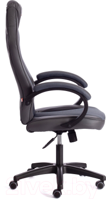 Кресло геймерское Tetchair Racer Gt кожзам/ткань (металлик/серый)