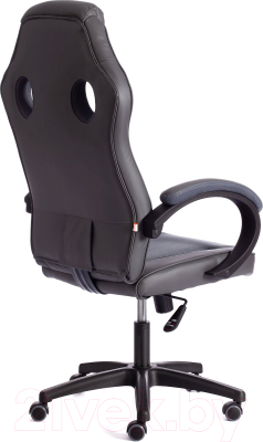 Кресло геймерское Tetchair Racer Gt кожзам/ткань (металлик/серый)