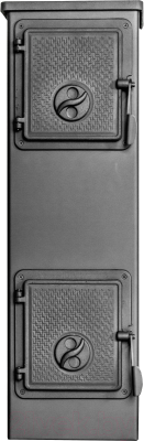 Печь-камин Bella Thalia Ewa 290x290x890 (серый) - фото