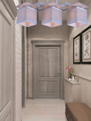 Потолочный светильник Mirastyle MH-10096/3 WH+GR