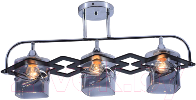 Потолочный светильник Mirastyle MH-10130/3 CR+BK - фото