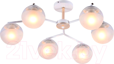 Потолочный светильник Mirastyle MH-10142/6 WH+FGD - фото