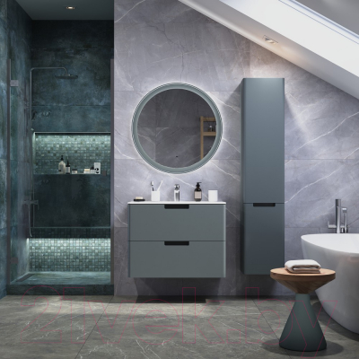 Зеркало Briz Прато Грэй 80 / 240 01-49080-00 00 ГР (с подсветкой и подогревом)