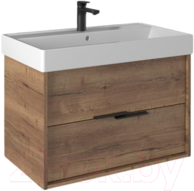 Тумба с умывальником Briz Тесо 80 / 243 03-18080-17 00 ВЕЛ - фото