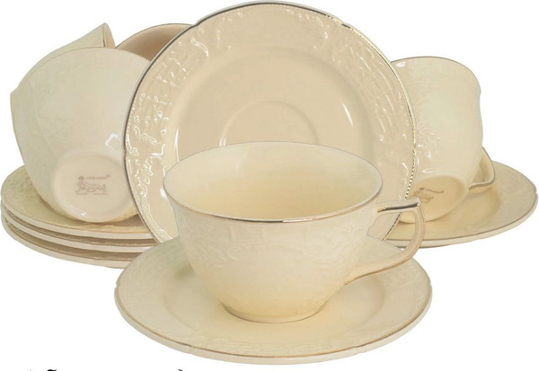 Набор для чая/кофе Lenardi Доминика Крем 205-406 - фото