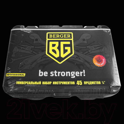 Универсальный набор инструментов BERGER 1/4