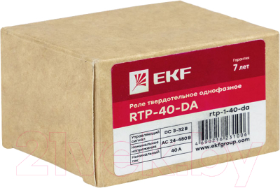 Реле твердотельное EKF PROxima / rtp-1-40-da