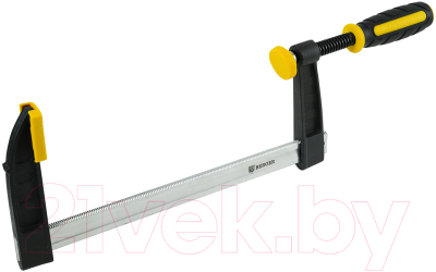 Струбцина BERGER F-образная 80x300мм, зажим до 270кг / BG1936 - фото