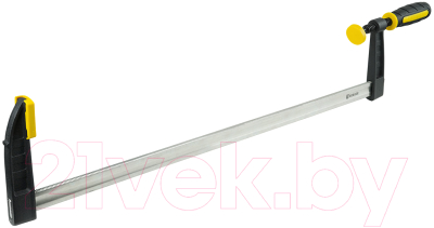 Струбцина BERGER F-образная 80x600мм, зажим до 270кг / BG1939 - фото