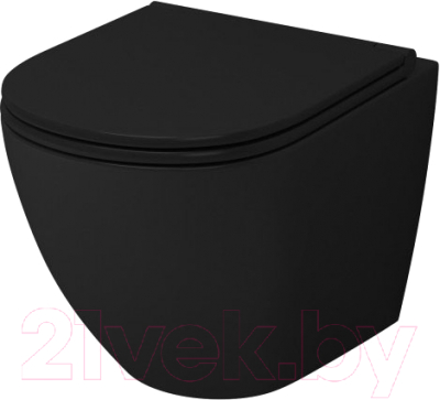 Унитаз подвесной Grossman GR-4455BMSQ - фото