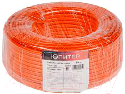 Кабель Юпитер F/UTP Cat5E 4х2х24AWG 0.51мм / JP3012-50 - фото