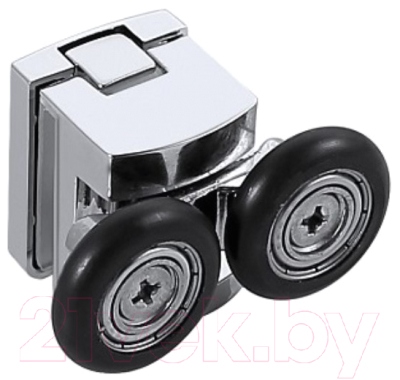 Душевой уголок Aquatek 100x100 / AQ ARI RO10020BL (черный/прозрачное стекло)