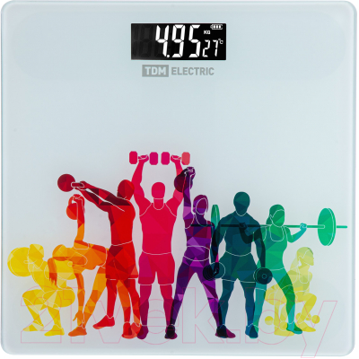 Напольные весы электронные TDM Фитнес SQ4012-0002 - фото