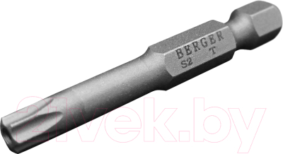 Набор бит BERGER Torx T30Hx50мм S2 / BG2417 - фото